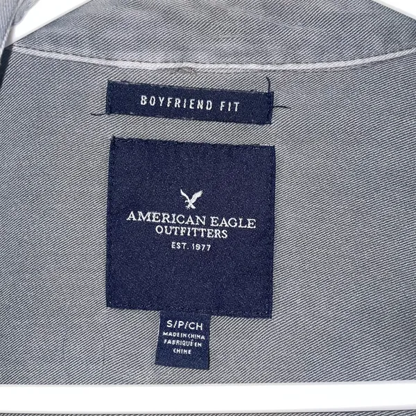 American Eagle Outfitters Boyfriend Button Down Top - Image 4