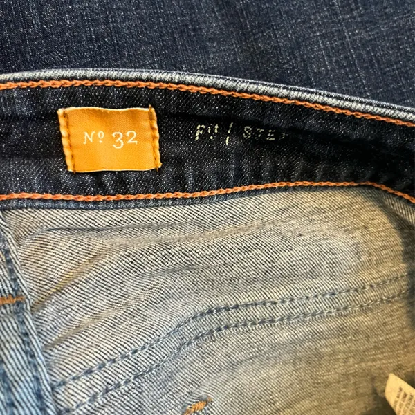 Anthropologie Pilcro and the Letterpress Stet Dark‎ Wash Jeans Size 12/32 - Image 4