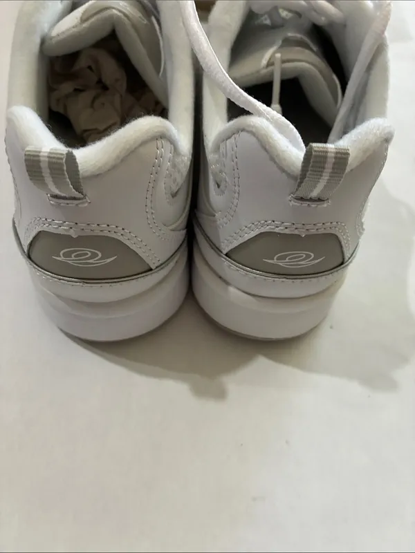 Easy Spirit women’s White Lace-Up Athletic Sneakers - Image 3