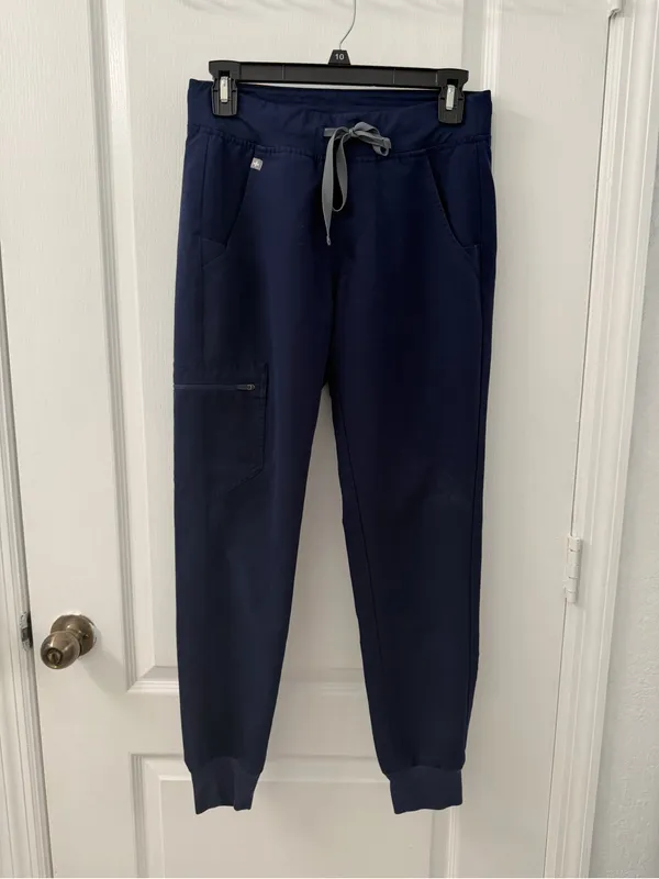 Figs Women’s Zamora Jogger Scrub Pants™ Navy (Size XS) - Image 4