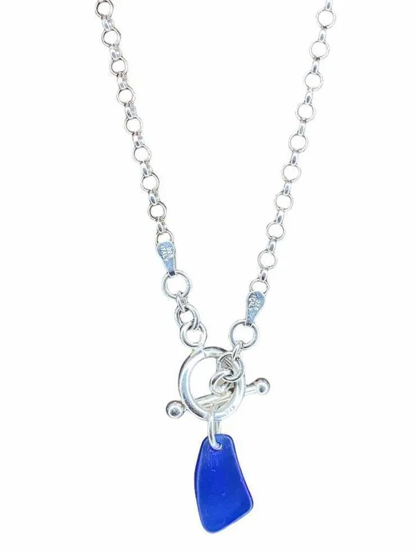 925 Sterling Silver Rollo Necklace - Image 2