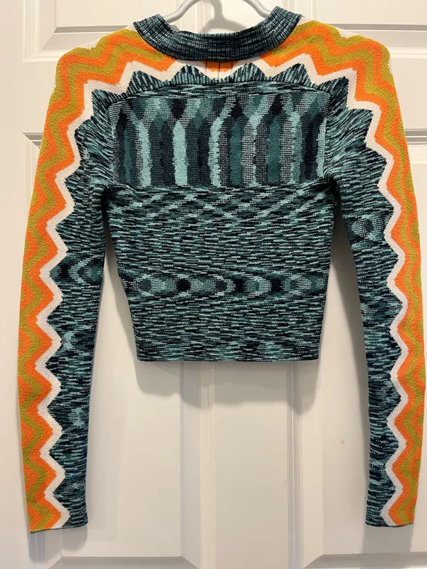 BDG Sweater Cropped V-Neck - Image 3