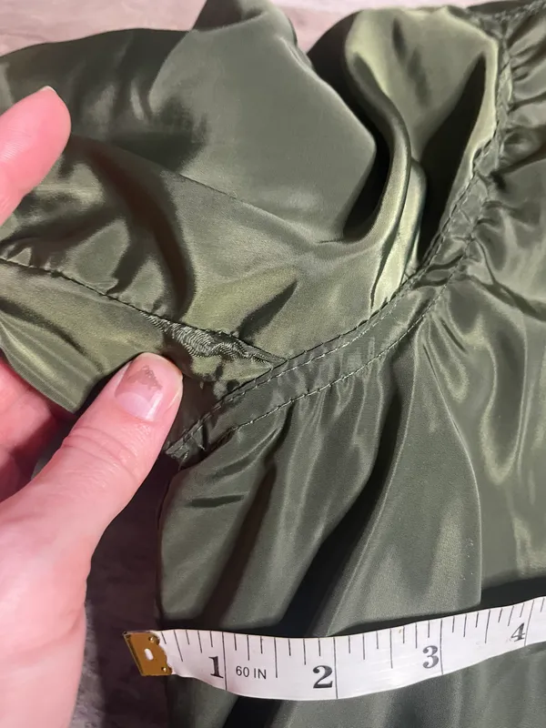 Tilly’s Sherpa Lined Bomber Jacket - Image 13