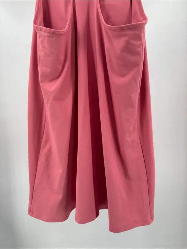 Old Navy Active Dusty Rose Racerback Mini Athletic Dress 2X tennis pickleball - Image 4