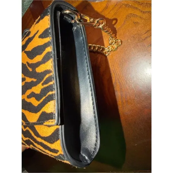 Aldo Tiger Print Brown & Black Top Handle/Crossbody Bag.NWOT - Image 11