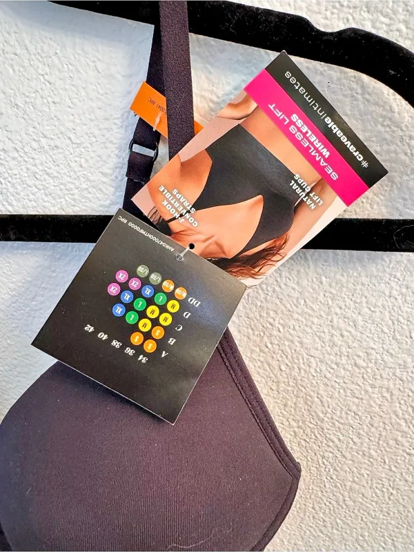 NWT Maidenform DM2316 Seamless Lift Wireless Bralette Black Size S - Image 4