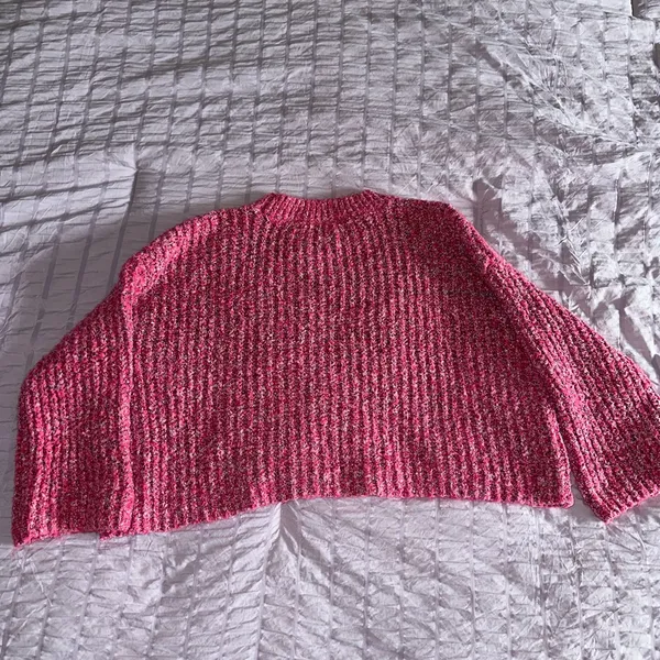 Sincerely Jules Pink Textured Knit Sweater XS - Image 2