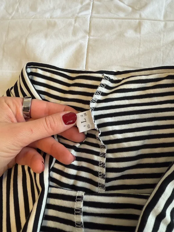 Amazon Stripe fold over micro short - Image 2