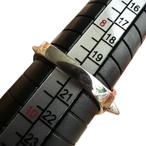 Punk Skull Spike Ring, Silver - Image 9