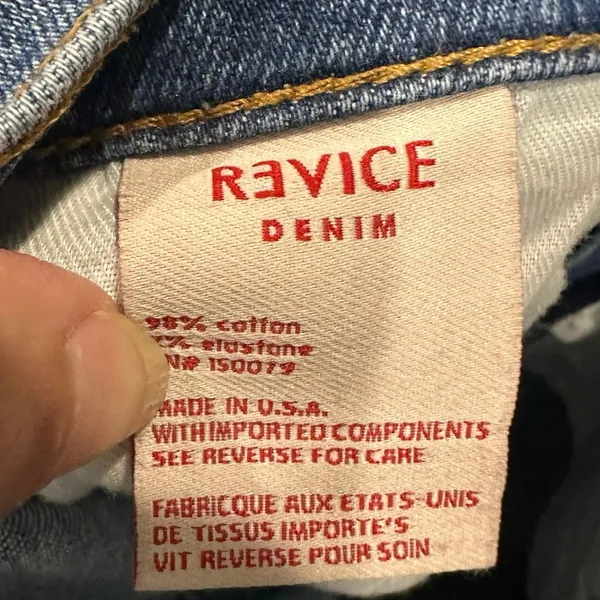 Revice Venus Star High Waisted Flared Sexy Denim Going Out Jeans Size 25 - Image 12
