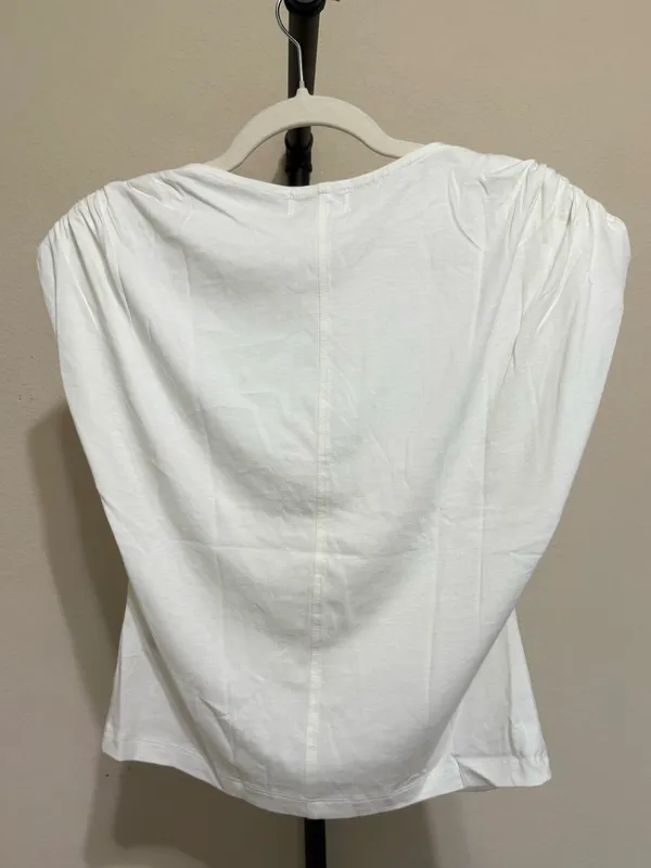 NWT Anthropologie x Nation Los Angeles Cotton Rebecca Boat-Neck Top - Image 5