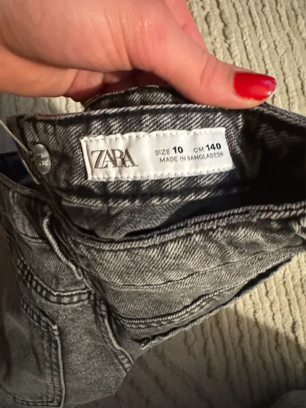 ZARA Jean Skort - Image 4
