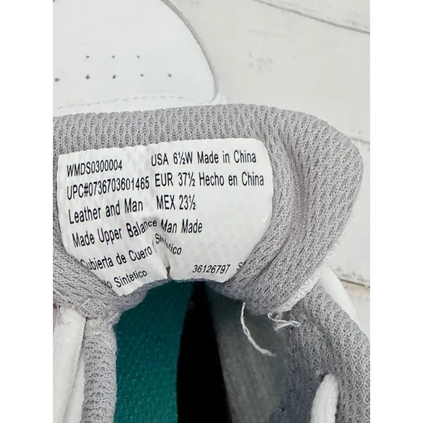 Dr. Scholl's NWOT White Leather Women's Gel Cushion Sneakers Size 6.5W - Image 9
