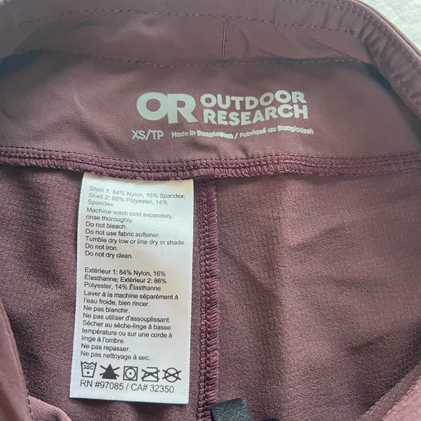 Outdoor Research Women's‎ Athletic Shorts in Deep Purple - Image 2