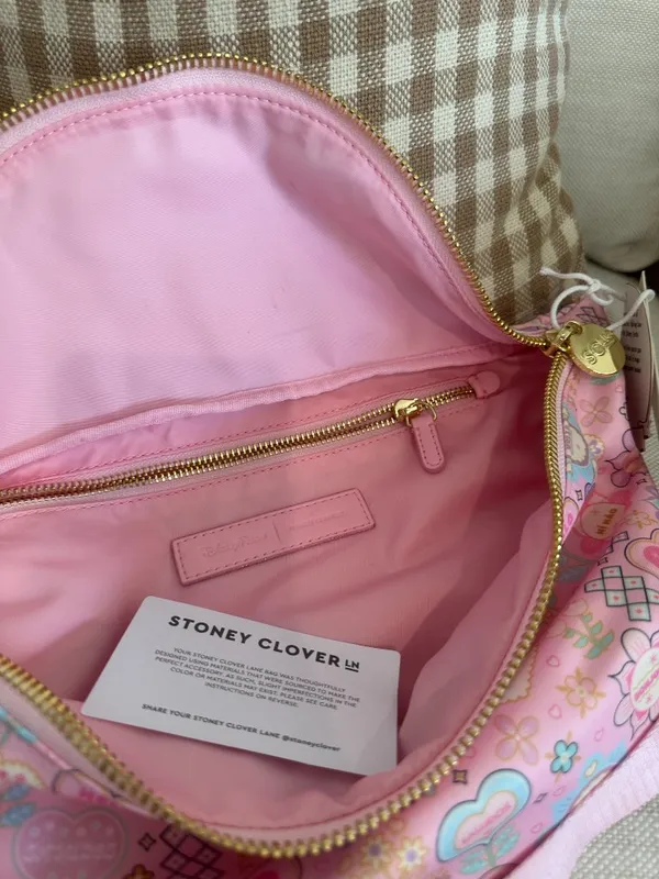 STONEY CLOVER LANE Disney Parks Classic Small World Fanny Pack Bag Large NWT - Image 6