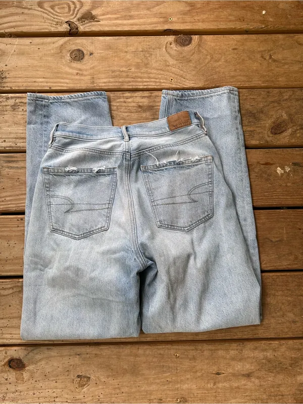 American Eagle high waist Baggy jeans 4 - Image 5