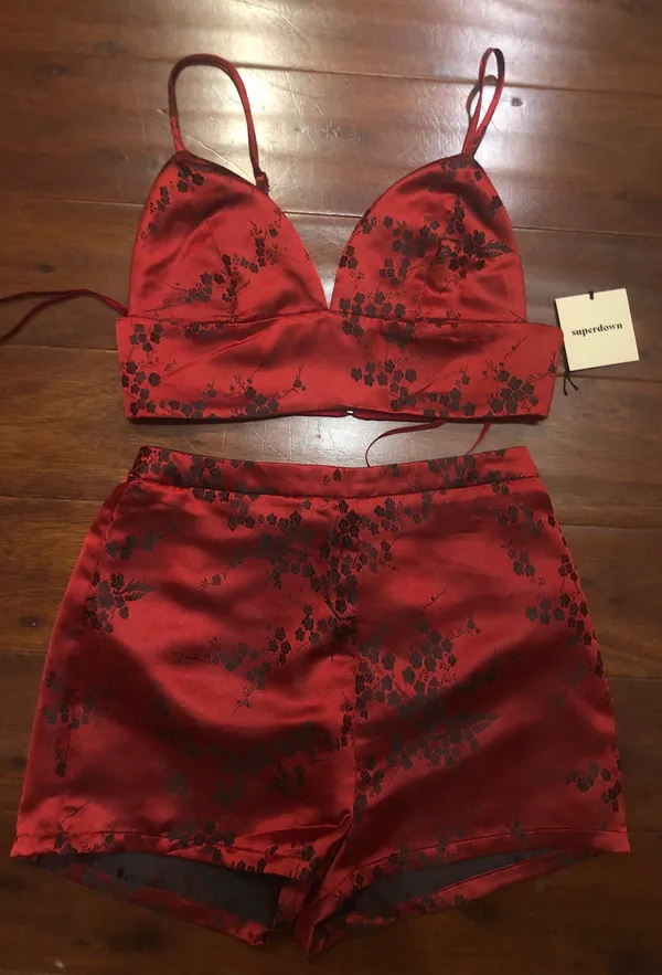 Superdown Red Two Piece Set - Image 2
