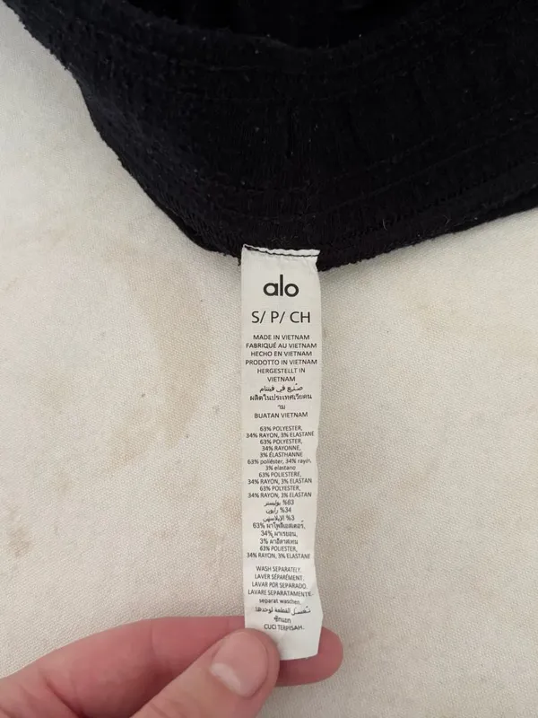 Alo Yoga Black Soho Sweatpant - Image 6