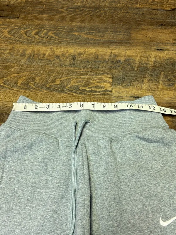 Nike Sportswear Phoenix Fleece High-Waist Joggers Womens Small Gray Sweatpants - Image 3