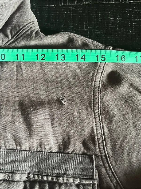 Free People Women’s Weekend Wonderer Gray Hoodie Jacket Size S Oversized - Image 6