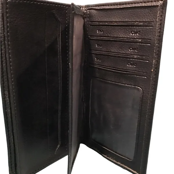 Emilio Valentino black leather Wallet - Image 6