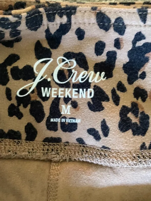 J. Crew Weekend Leopard Print High Rise Leggings - Image 4