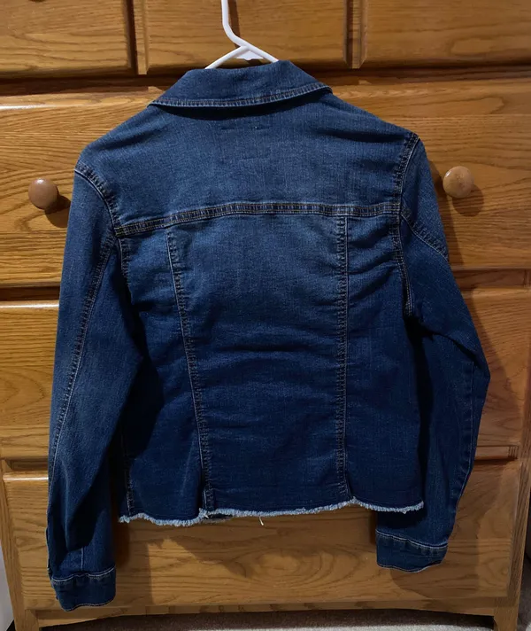 Denim Jean Jacket Blue Size M - Image 2