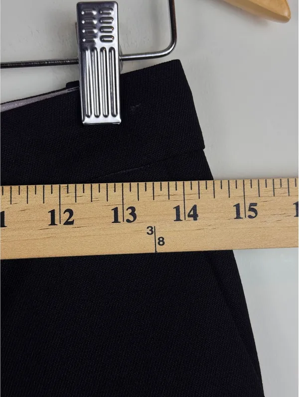 Wilfred Aritzia Nadine Pant Black Wool Blend Tailored Trousers Size 2 - Image 12