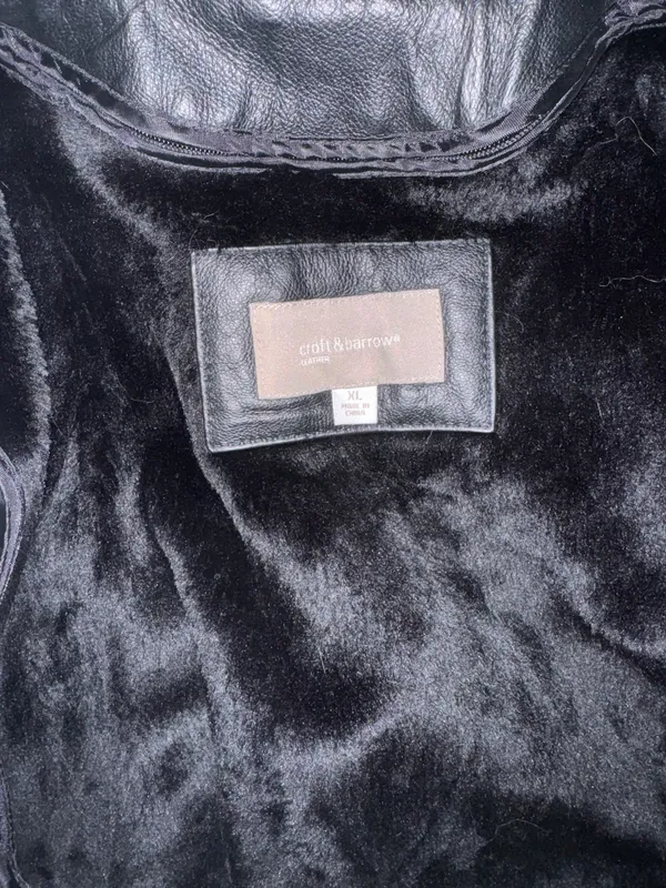 Croft & Barrow Leather Jacket - Image 2