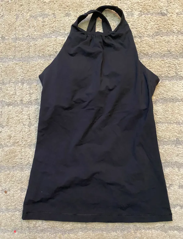 Lucy Black Tank Top - Image 3
