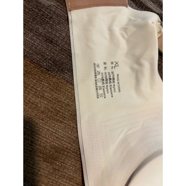 Unbranded Wireless Seamless Bra XL Cream Tan Comfort Bralette - Image 4