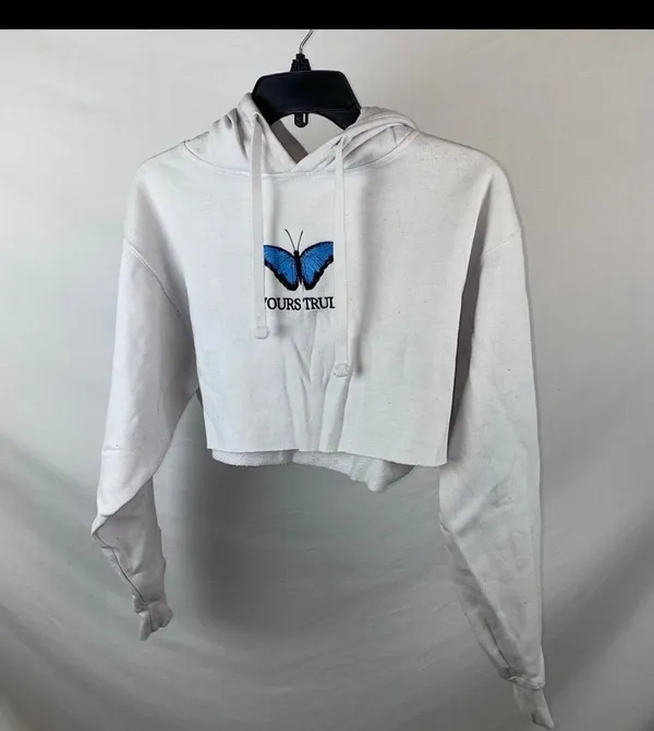 Butterfly hoodie White Size M - Image 6