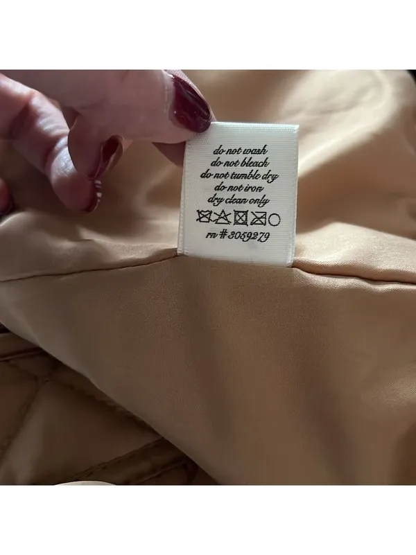 Beige Puffer Vest Sleeveless - Image 6