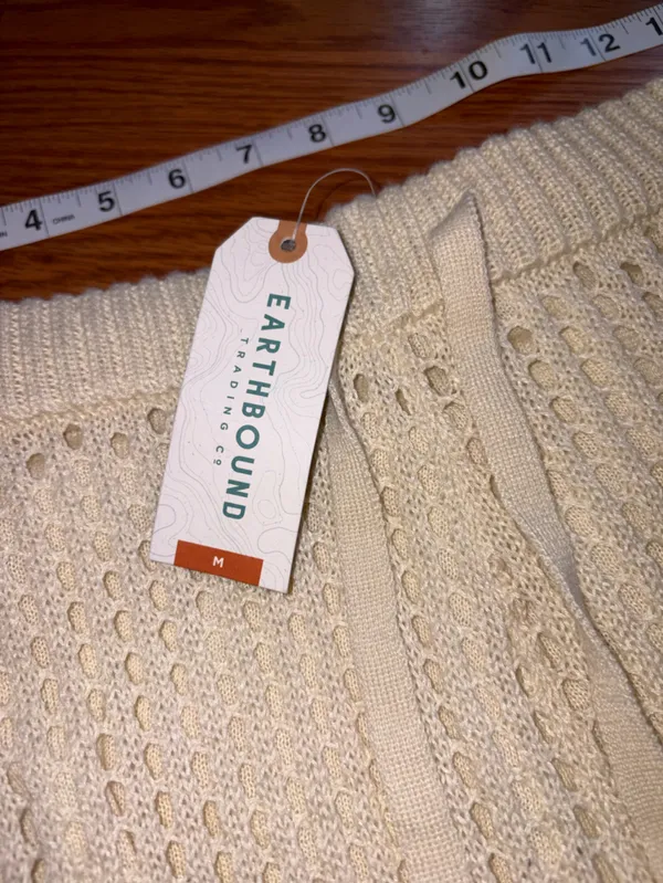 NWT-Earthbound high waisted knit pants with built in shorts - Image 6