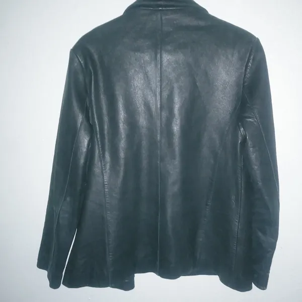 Andrew Marc NY L Womens Genuine Leather Button Down Jacket - Image 7
