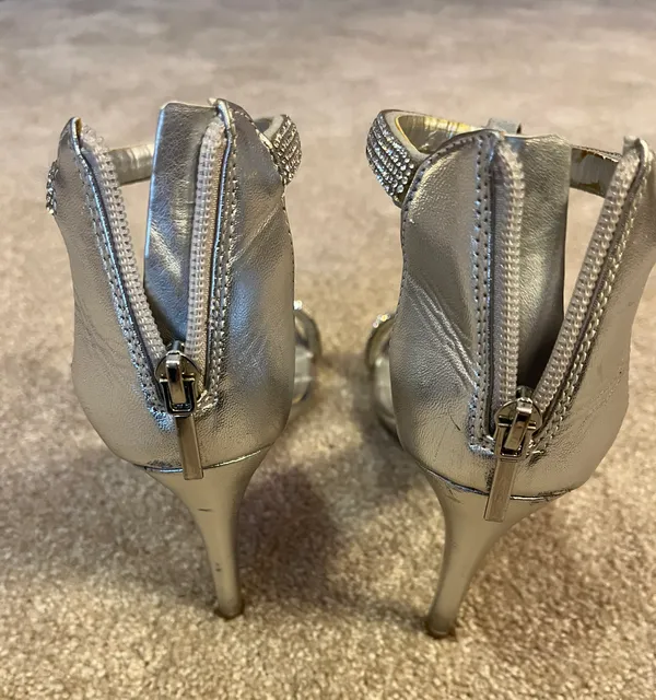 Steve Madden Sparkly Prom Homecoming Heels - Image 4