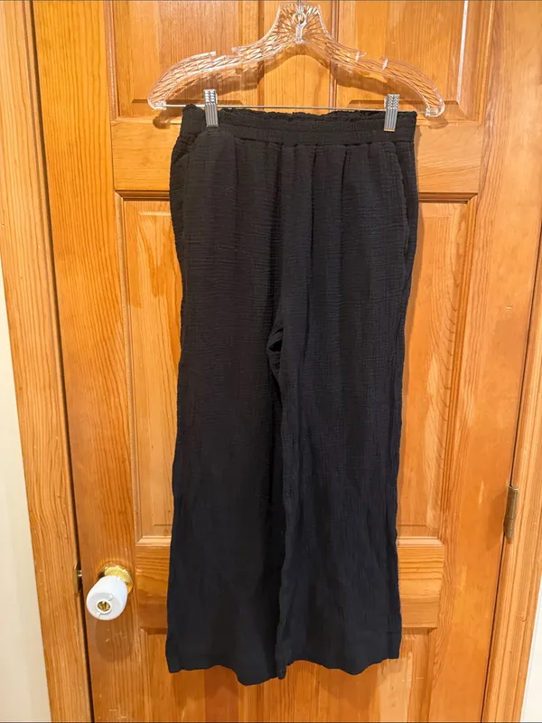 Shade & shore women’s Gauze swim cover up pants size small - Image 11