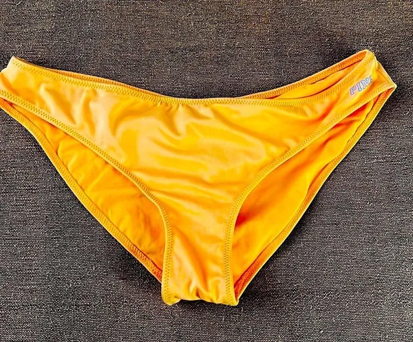 PINK VS SWIM bikini sunset sz L. Ruched back - Image 2