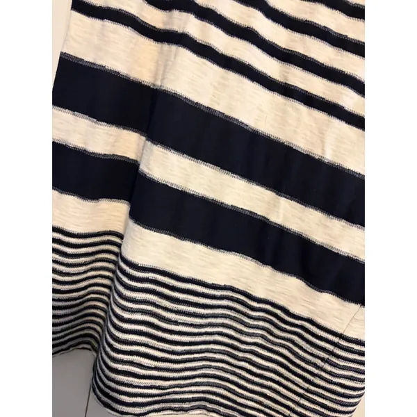 Maeve Anthropologie Striped Boat Neck Short Sleeve Tunic Dress‎ Size Medium - Image 4