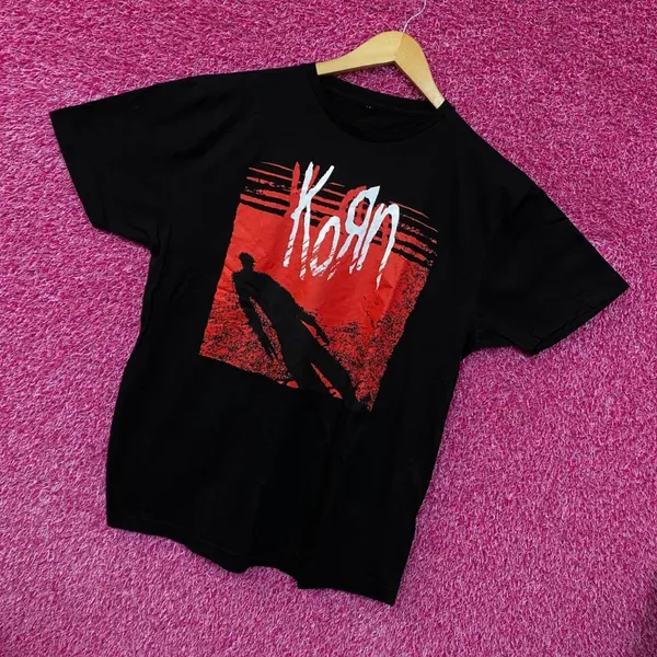 Korn Shadow Man Rock Tshirt size large - Image 3