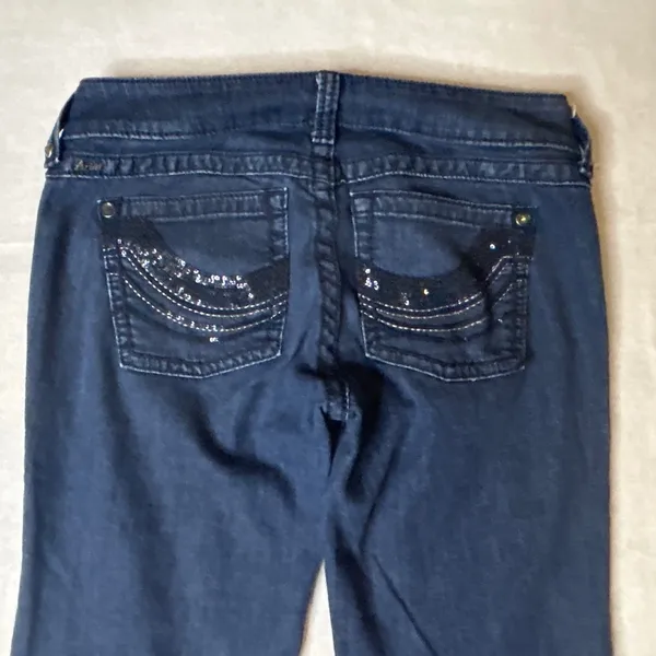 Ariat AW 9427 REAL Mid Rise Trouser Jeans Women Stretch Denim Size 28R - Image 4