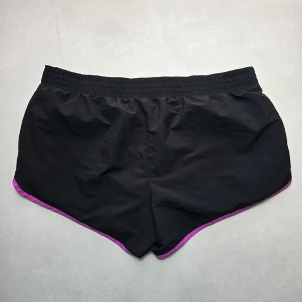 Old Navy Active Black Purple Shorts Pull On Athletic Running Shorts L‎ Large - Image 9
