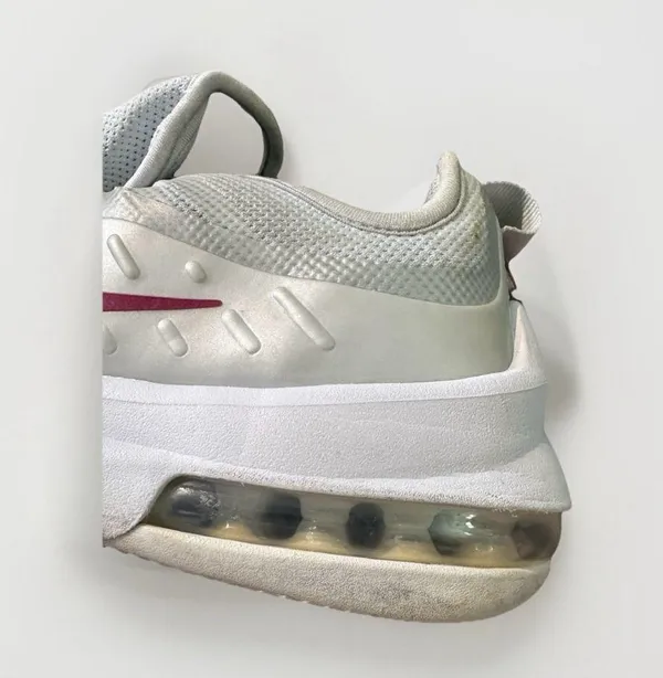 Nike Air Max Axis Women's Size 10 Running Shoes White Black Light Bone‎ - Image 6