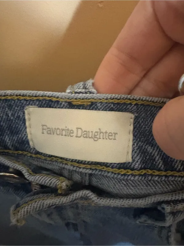 Favorite Daughter Valentina Super High Rise Cigarette Ankle Jeans in Santiago - Image 6