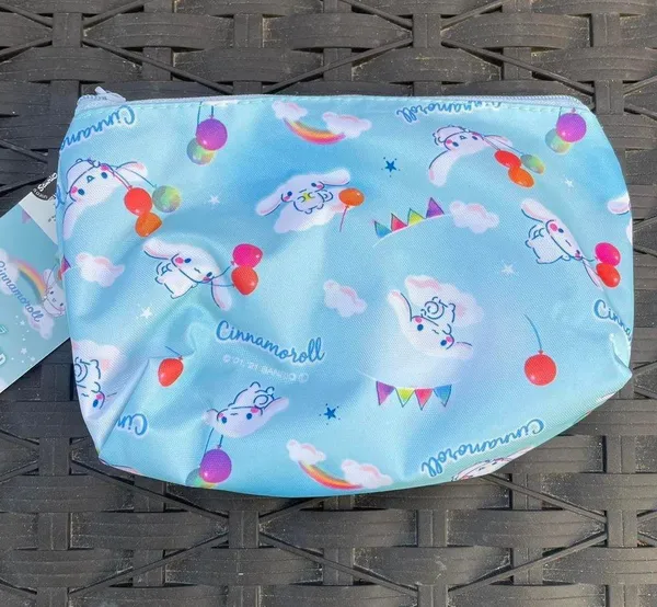 Sanrio Blue Cinnamoroll Trapezoid Pouch - Image 2