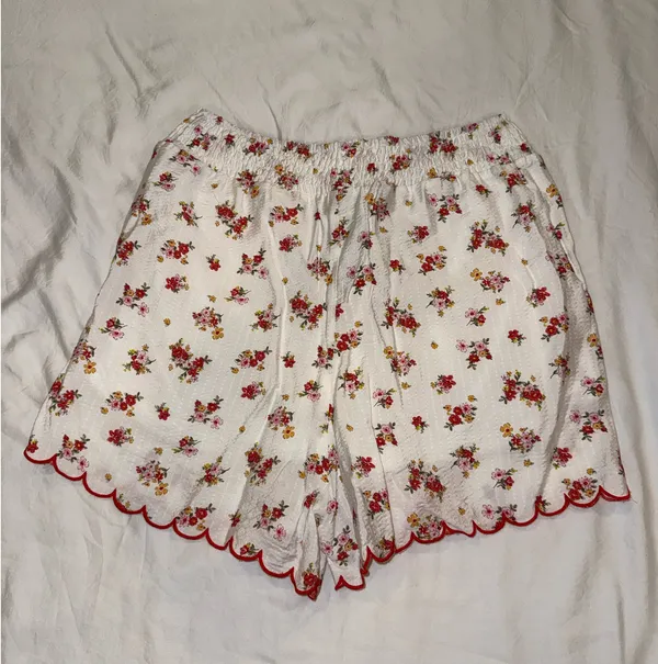 Blu Pepper Floral Scallop Top and Shorts - Image 7