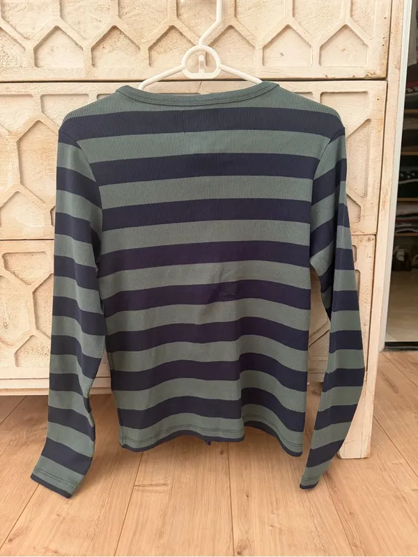 Damson Madder Sybil Stripe Cardigan Size 8 - Image 7