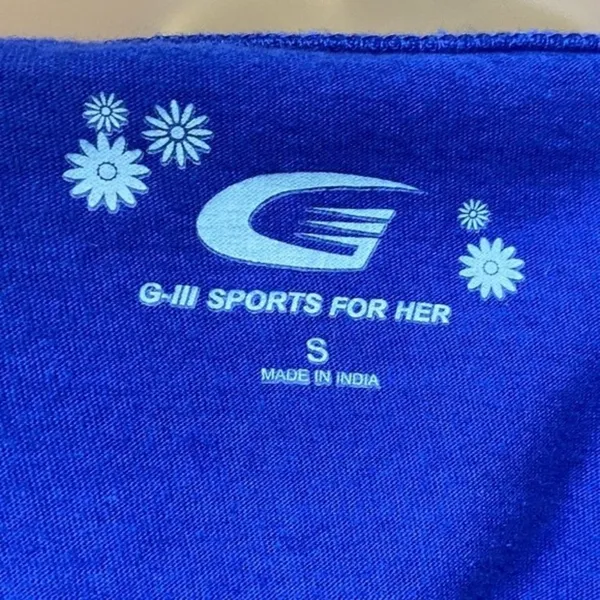 G-III Women’s Blue University of Florida Gator Short Sleeve Tee Size S - Image 3