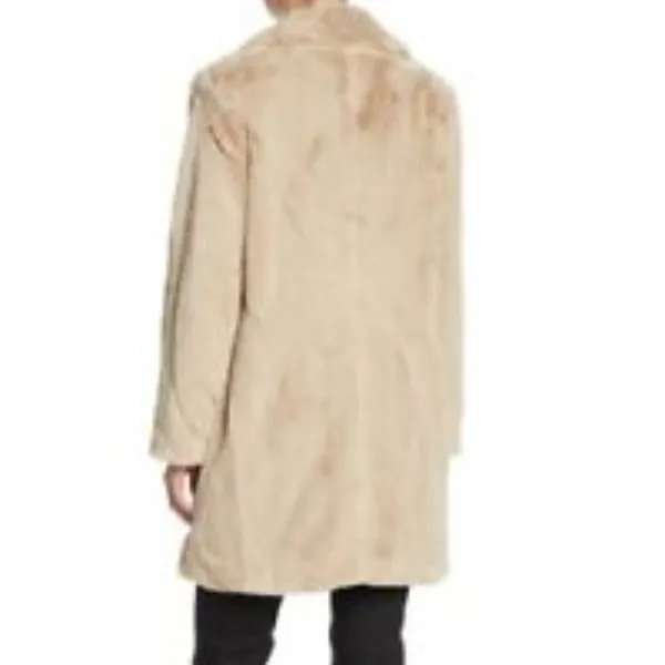 HP💝Lucky Brand Women’s Faux Fur Jacket in khaki size medium - Image 2