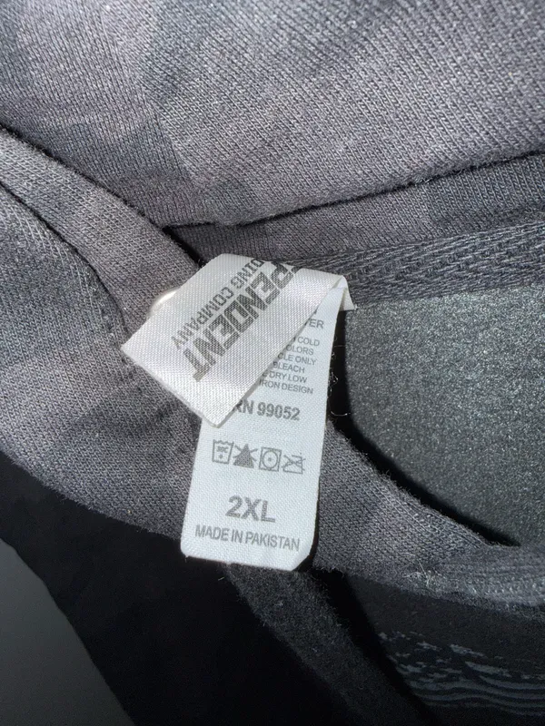 Grey Camo sweatshirt Gray Size 2X - Image 3